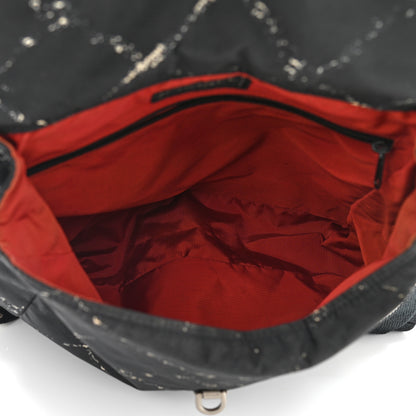 Chanel Nylon Travel Backpack Black 5 of 13