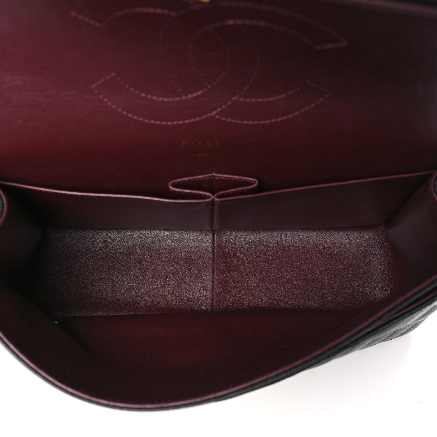 Chanel Caviar Quilted Jumbo Double Flap Black 5 of 10