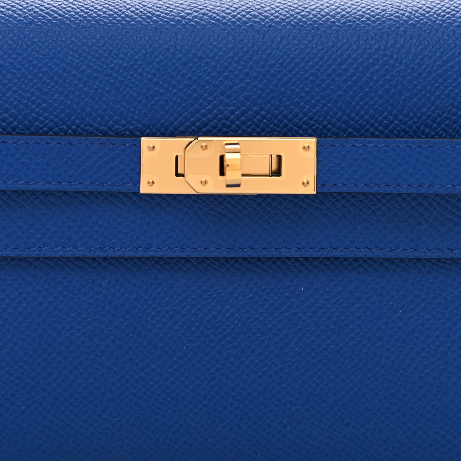 Hermes Epsom Kelly Wallet To Go Bleu Royal 8 of 11
