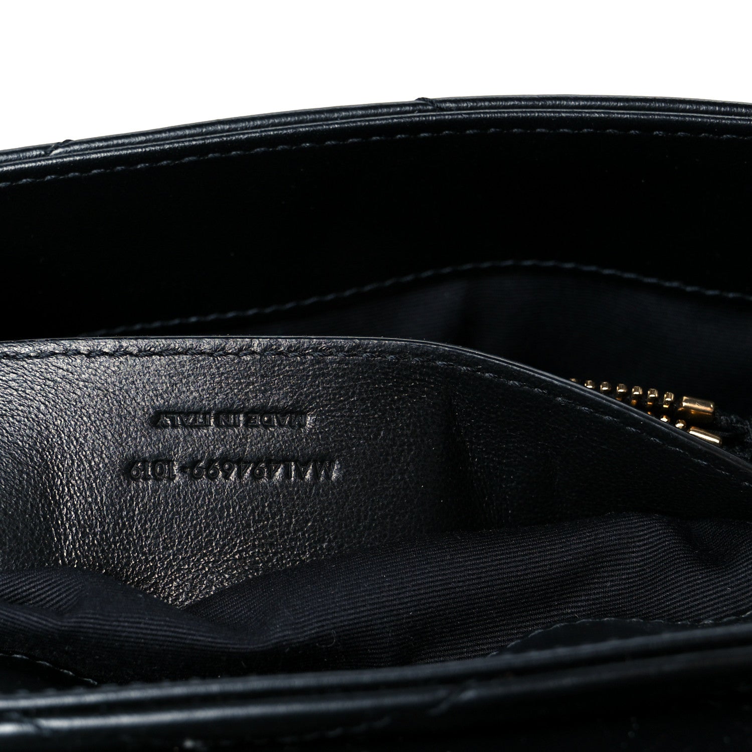 Saint Laurent Calfskin Y Quilted Monogram Small Loulou Chain Satchel Black 8 of 11
