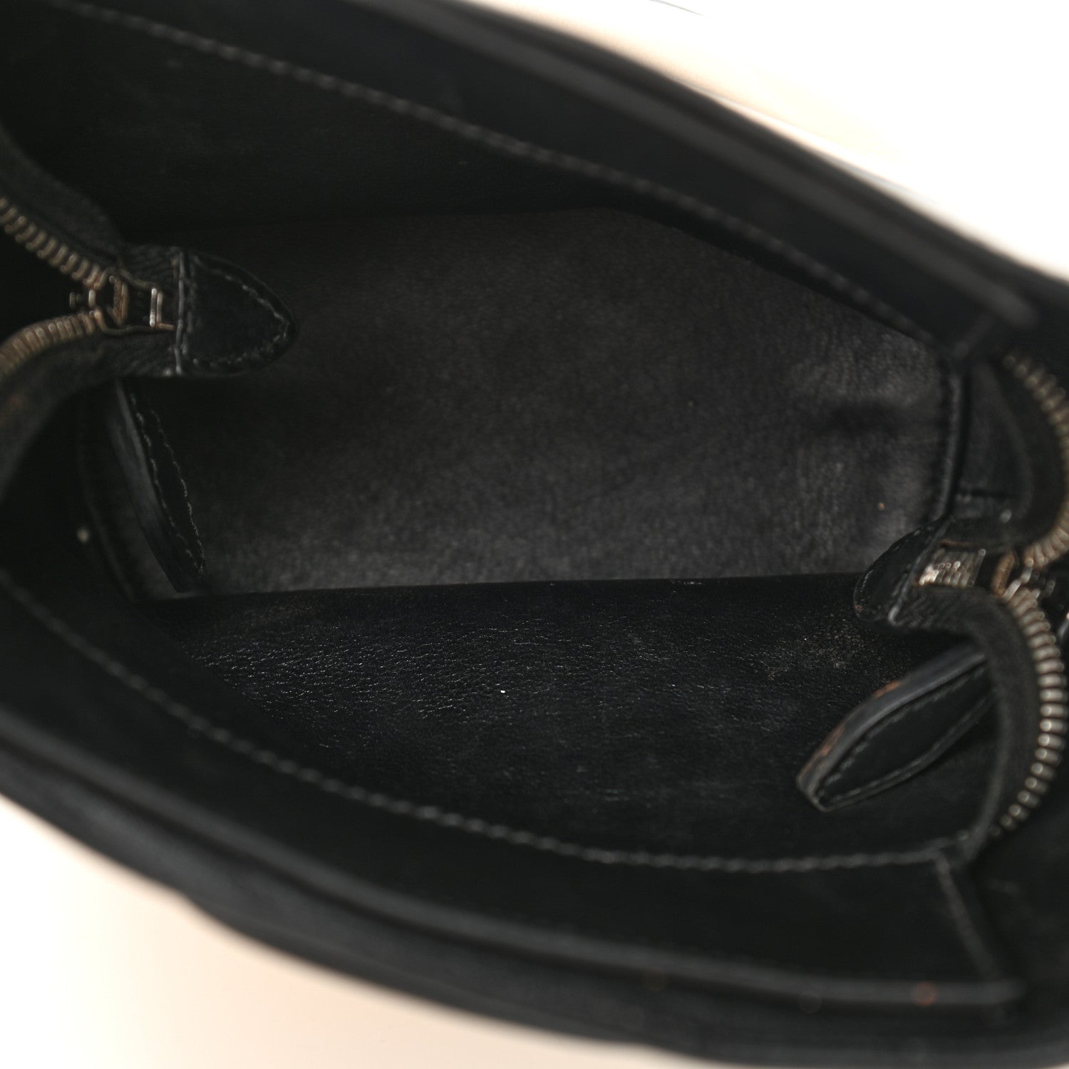 Prada City Calf Ouverture Bucket Bag Talco Black 5 of 11