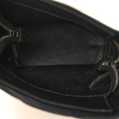 Prada City Calf Ouverture Bucket Bag Talco Black 5 of 11