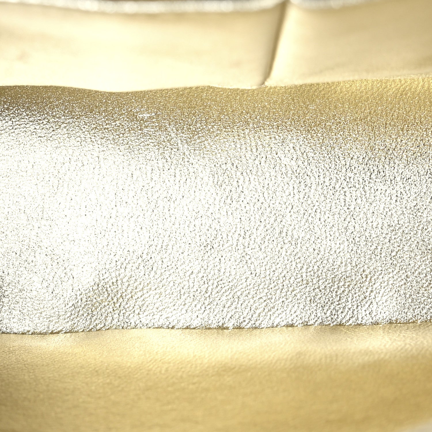 Chanel Metallic Lambskin Quilted Medium Double Flap Pale Gold 5 of 12