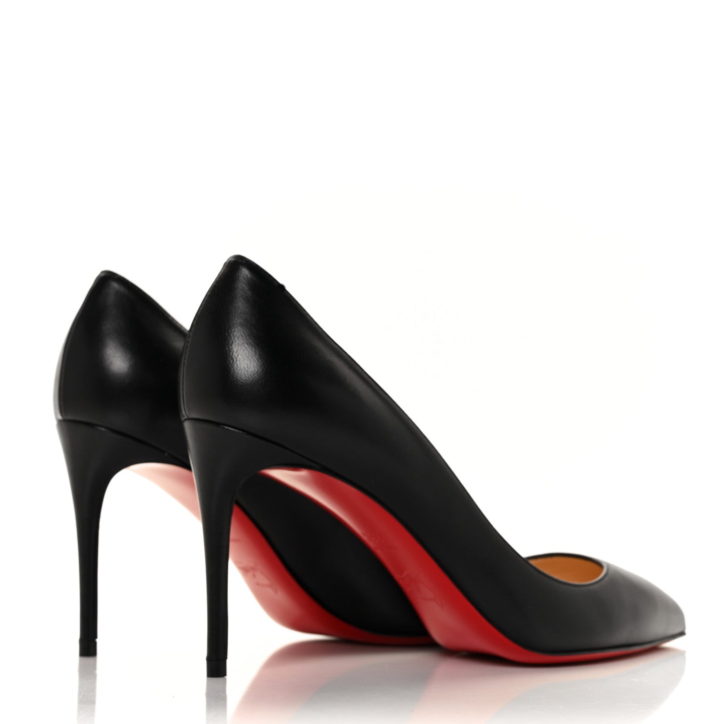 Shiny Nappa Pigalle Follies 85 Pumps 38.5 Black