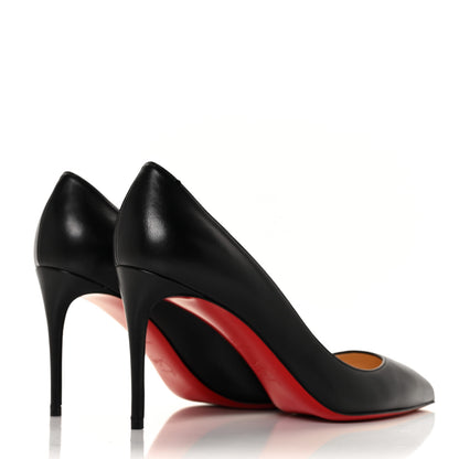 Christian Louboutin Shiny Nappa Pigalle Follies 85 Pumps 38.5 Black 4 of 7