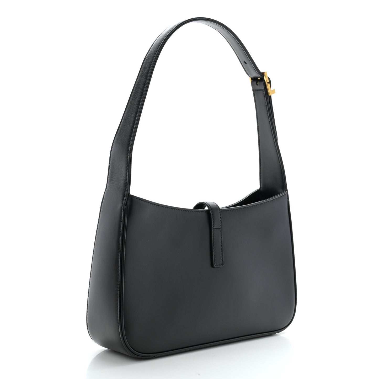 Smooth Calfskin Le 5 A 7 Hobo Black