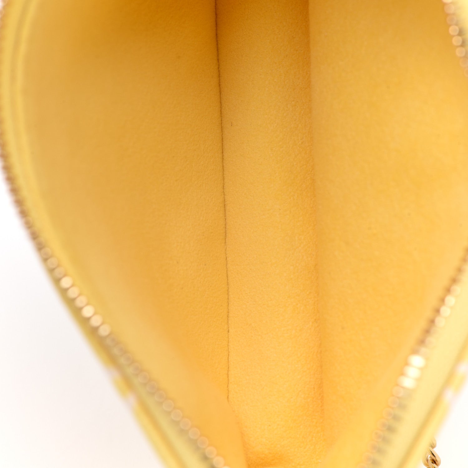 Louis Vuitton Empreinte Monogram Mini Pochette Accessories Lemon Curd Yellow 5 of 6
