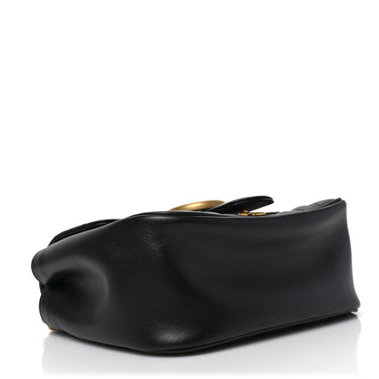 Gucci Calfskin Matelasse Mini GG Marmont Square Shoulder Bag Black 4 of 8