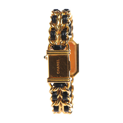 Chanel Stainless Steel Lambskin 20mm Chain Premiere Quartz Watch Gold M 5 of 6