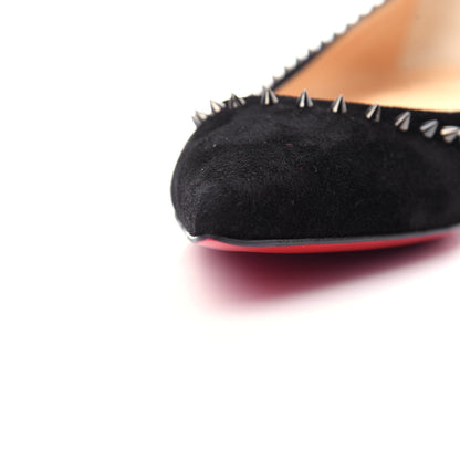 Christian Louboutin Veau Velours Anjalina Flats 39.5 Black 11 of 11
