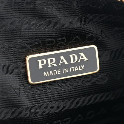 Prada Soft Lux Calfskin Medium Re-Edition 2002 Shoulder Bag Black 6 of 10