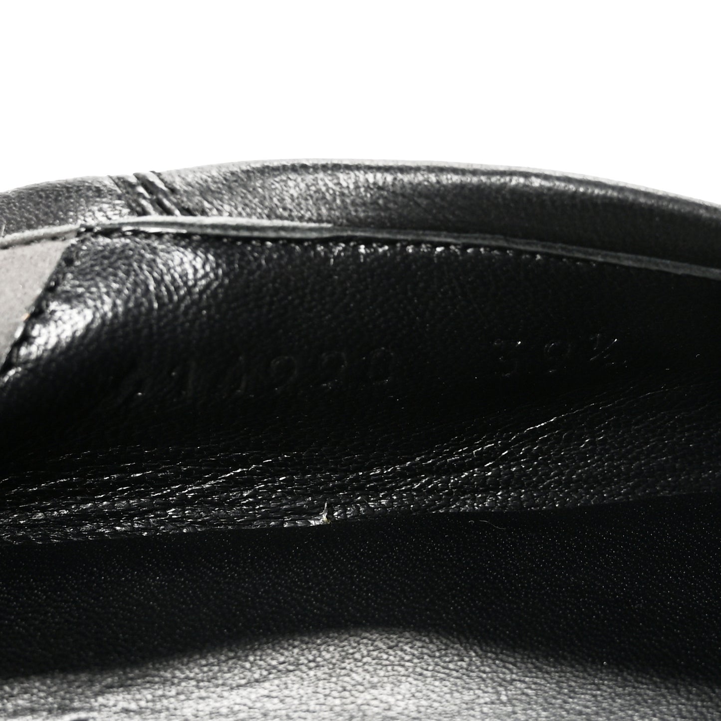 Lambskin Womens Brixton Horsebit Loafers 39.5 Black