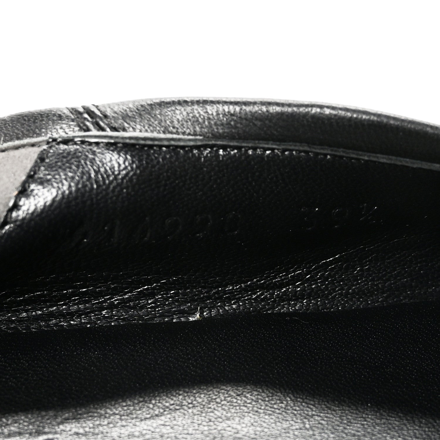 Gucci Lambskin Womens Brixton Horsebit Loafers 39.5 Black 9 of 9