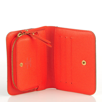 Louis Vuitton Monogram Insolite Coin Purse Wallet Red 5 of 7