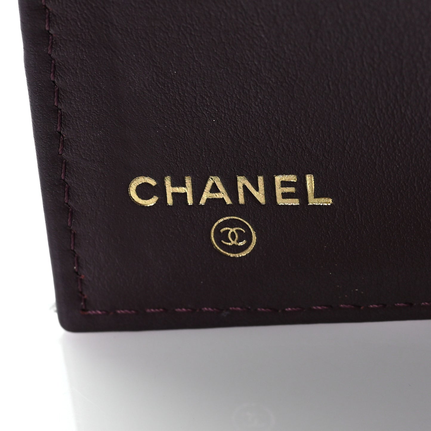 Caviar Quilted Tri-Fold Flap Wallet Black