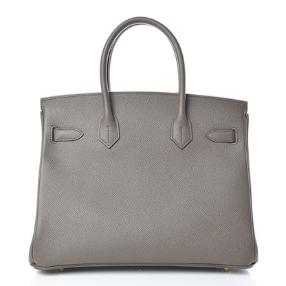 Hermes Epsom Birkin 30 Etain 4 of 34