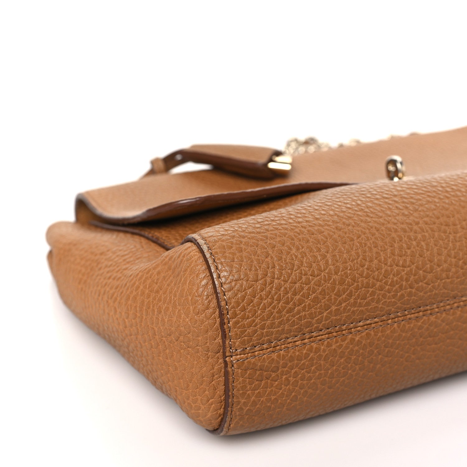 Mulberry Glossy Goatskin Medium Lily Deer Brown 8 of 10