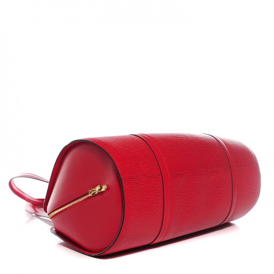 Louis Vuitton Epi Solferino 50 Castillan Red 4 of 16