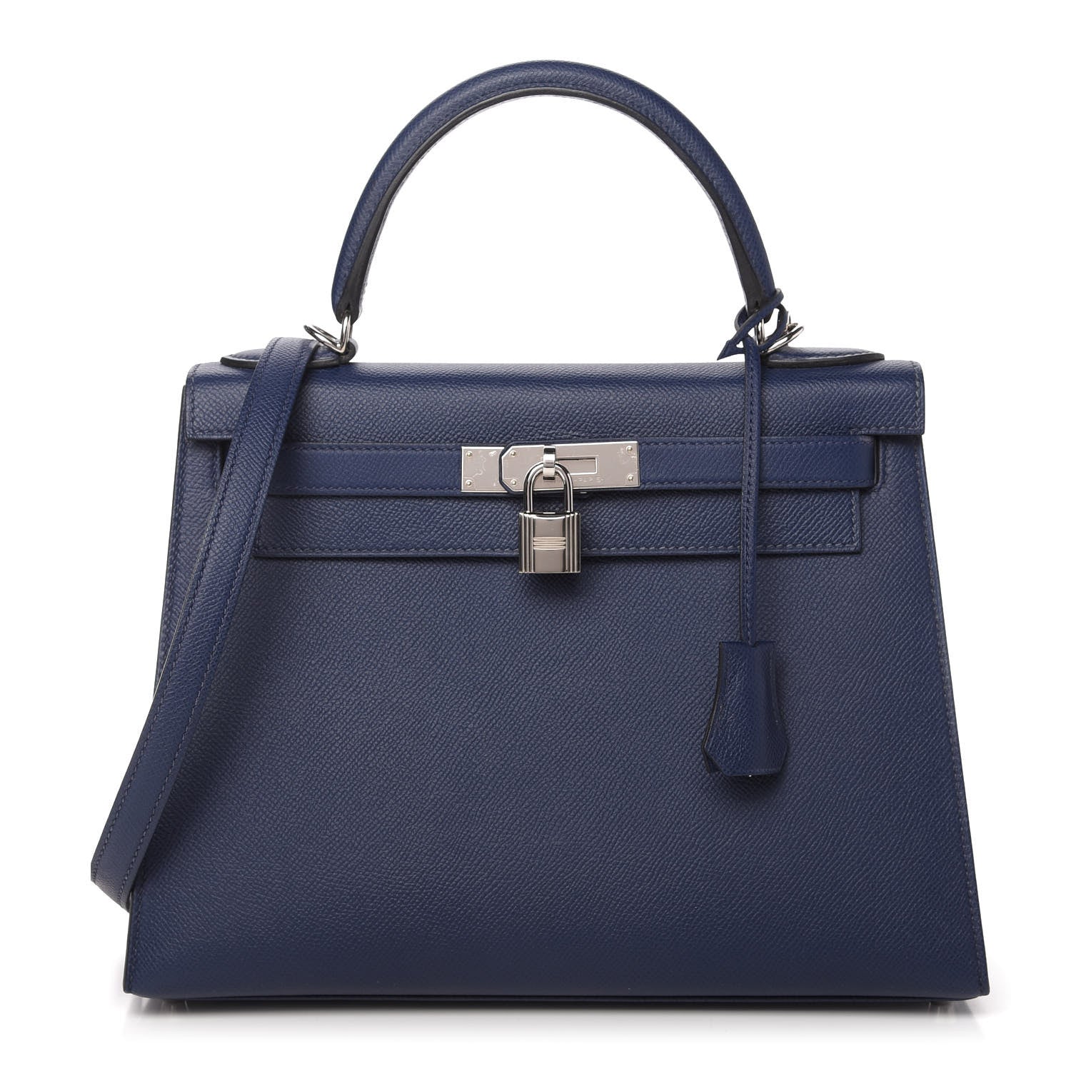 Hermes Epsom Kelly Sellier 28 Bleu Saphir 1 of 11