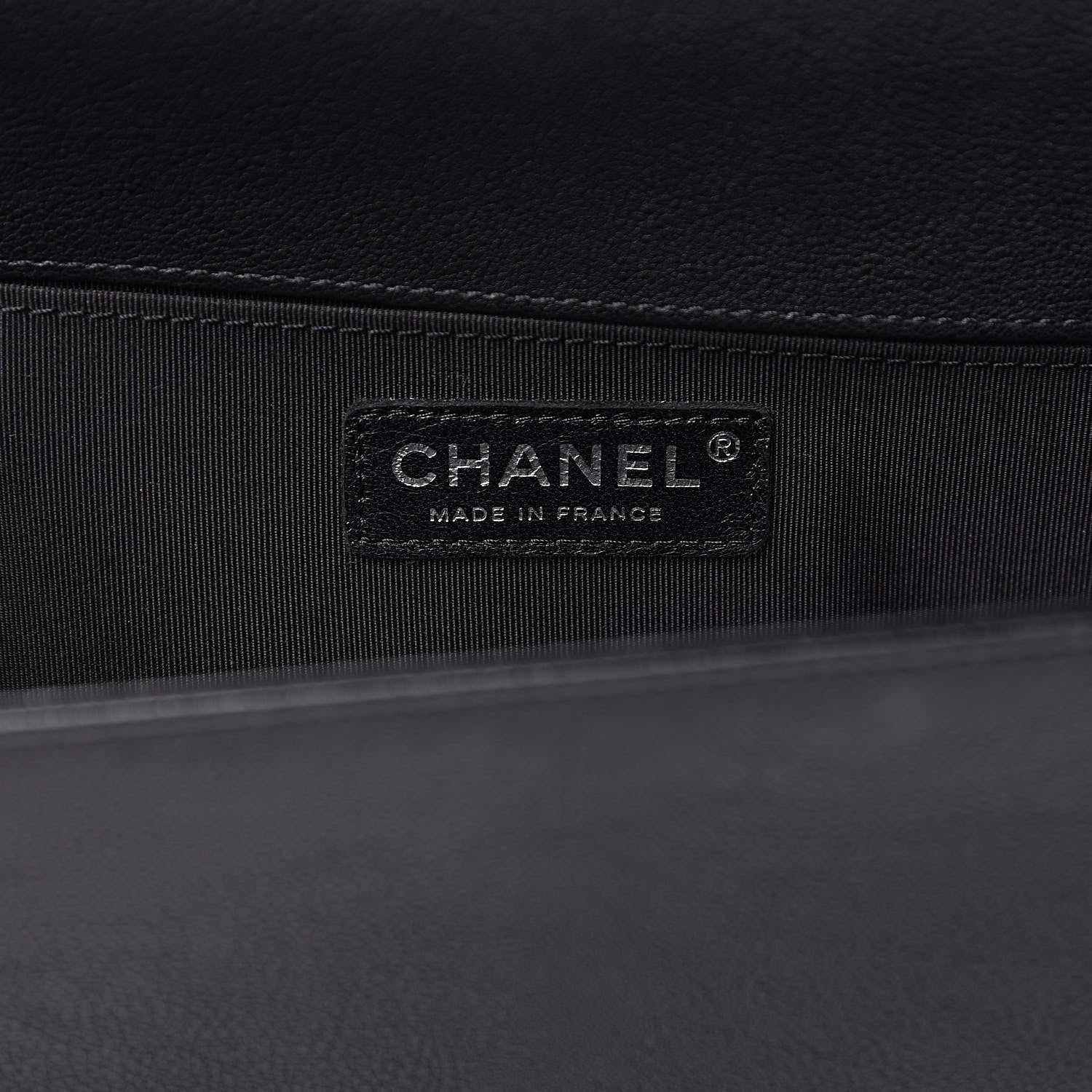 Chanel Calfskin Quilted Medium Boy Flap Black 9 of 12