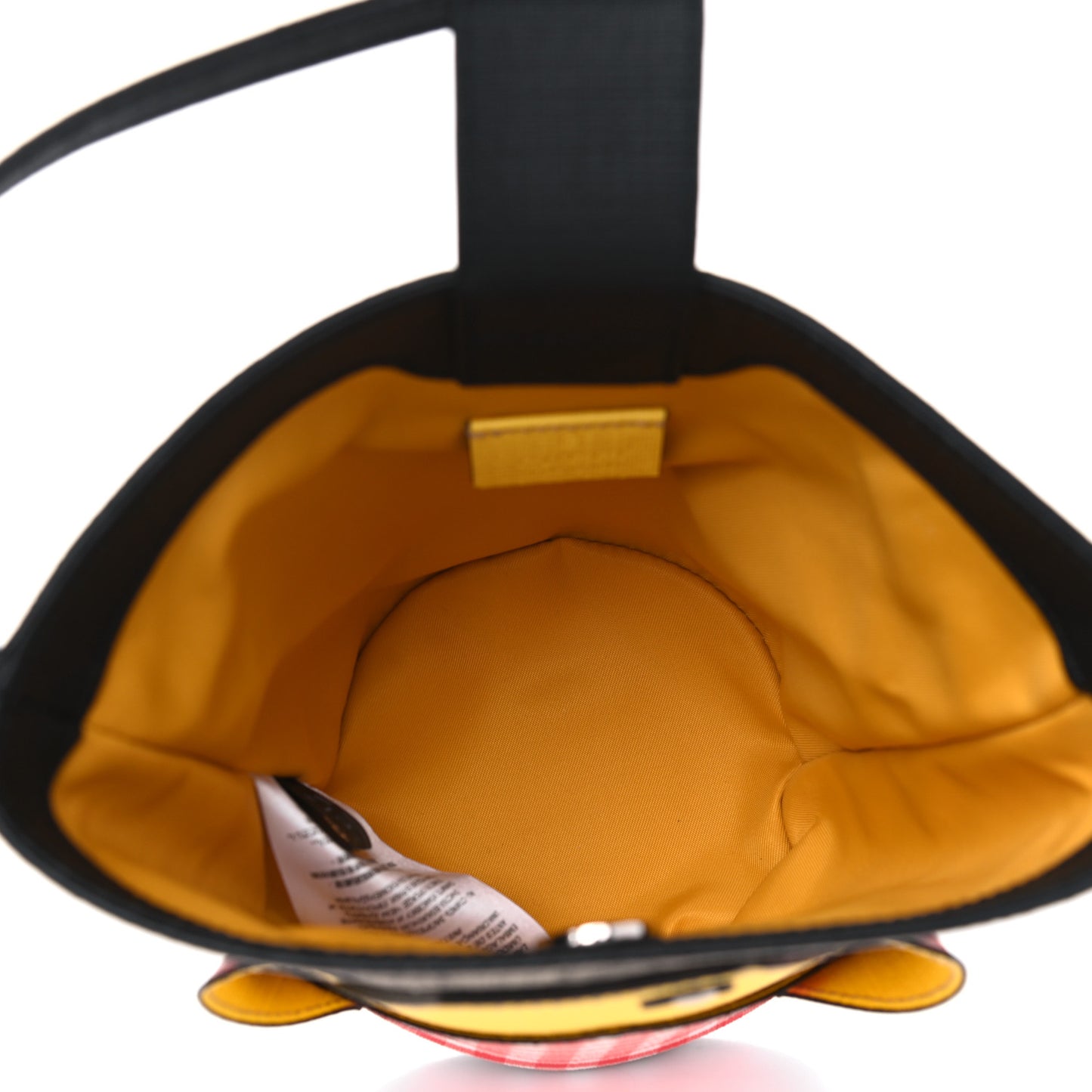 GG Supreme Monogram Childrens Chick Bucket Bag Black