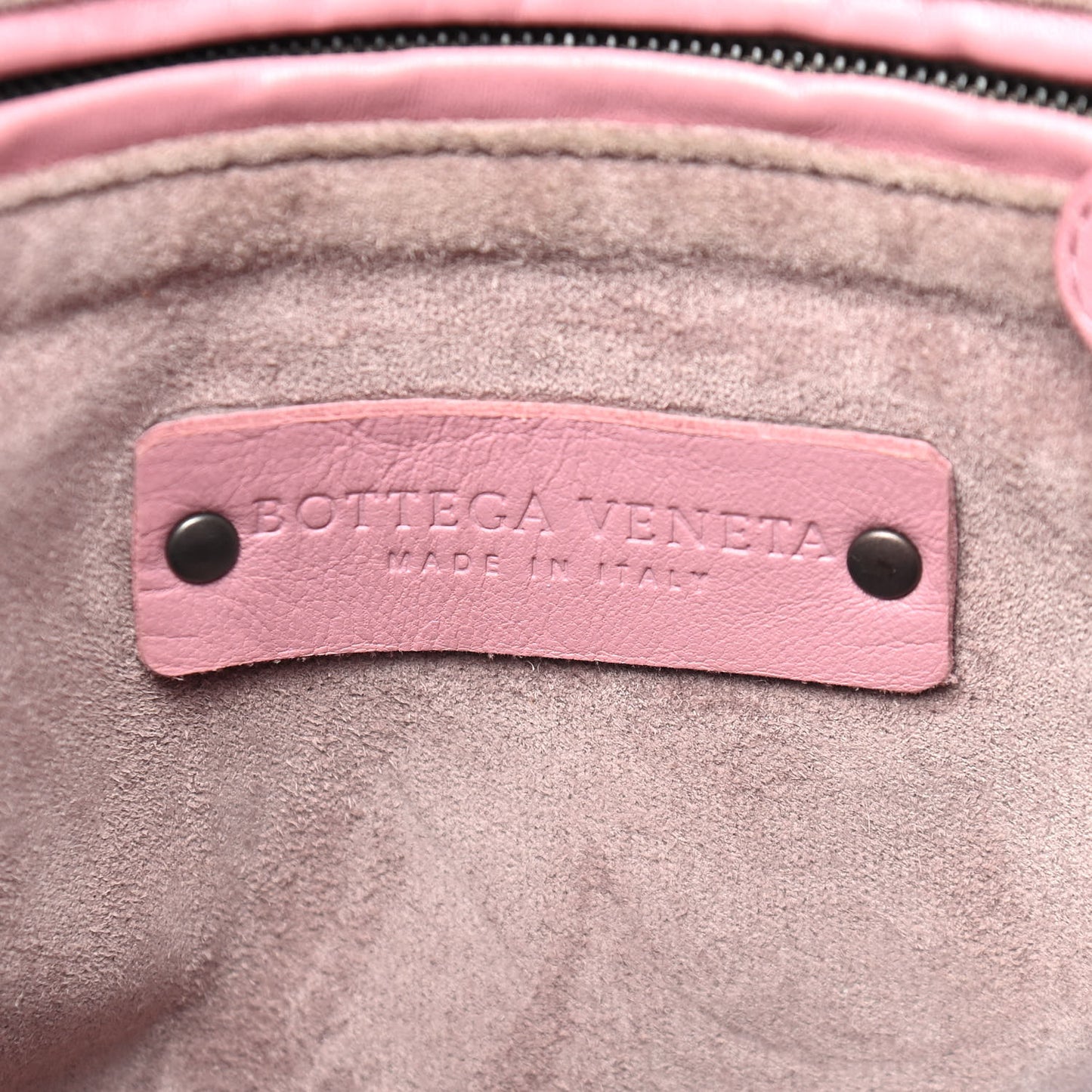 Nappa Intrecciato Pillow Crossbody Messenger Mallow