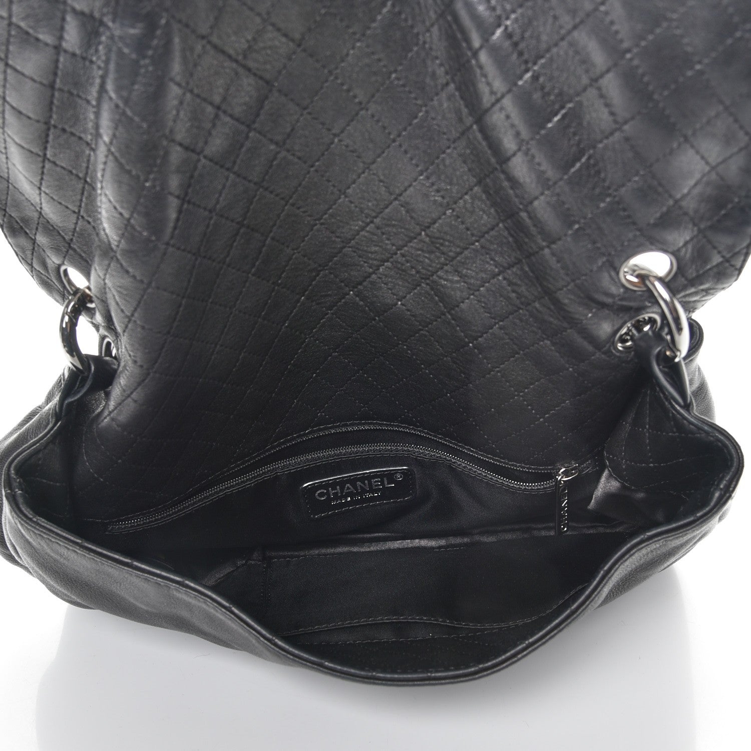 Chanel Lambskin Medium Soft and Chain Flap Black 5 of 7