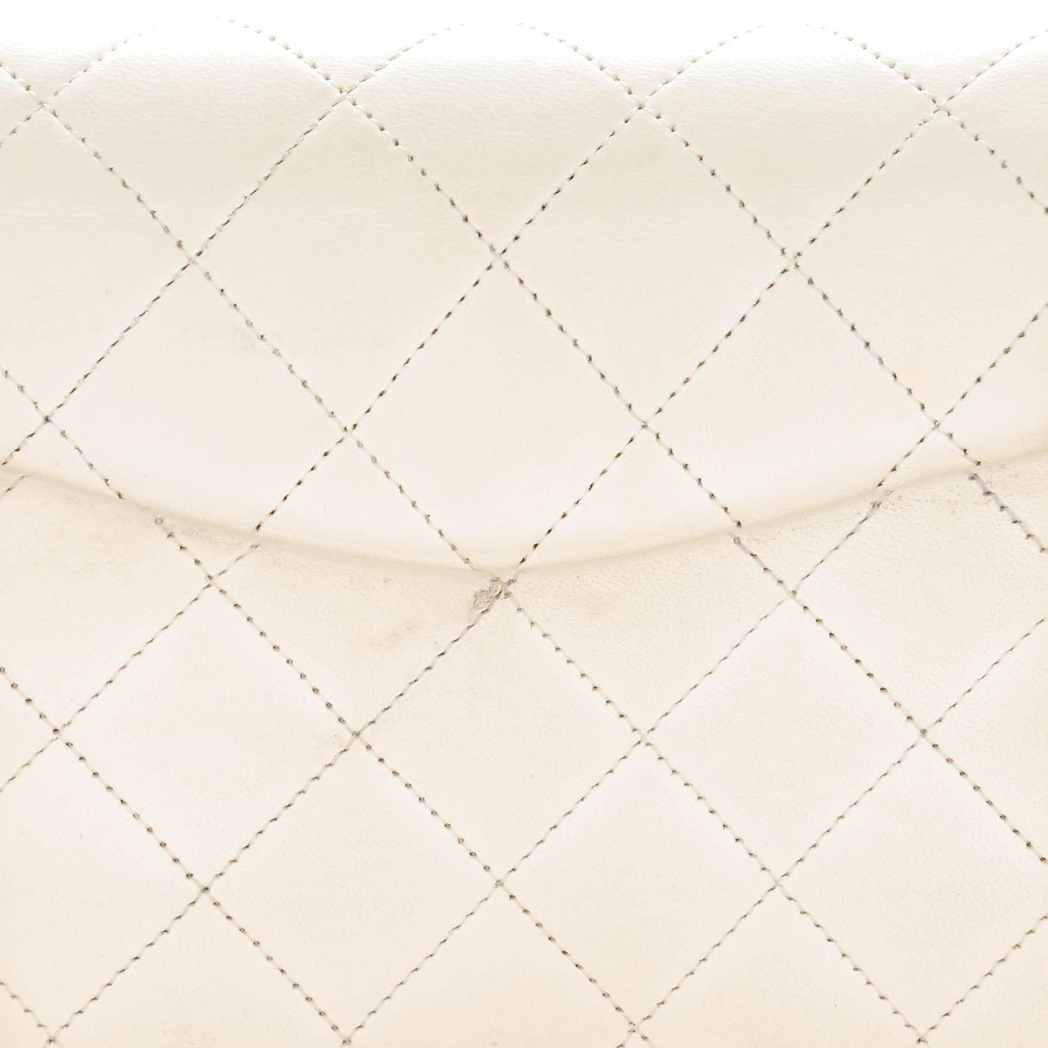 Chanel Lambskin Quilted Small Double Flap White 8 of 15
