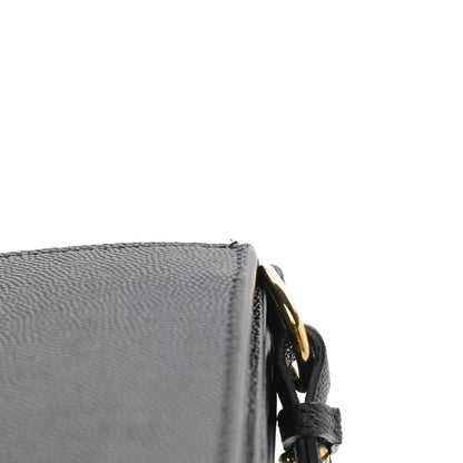 Burberry Grained Calfskin Small TB Bag Black 12 of 14