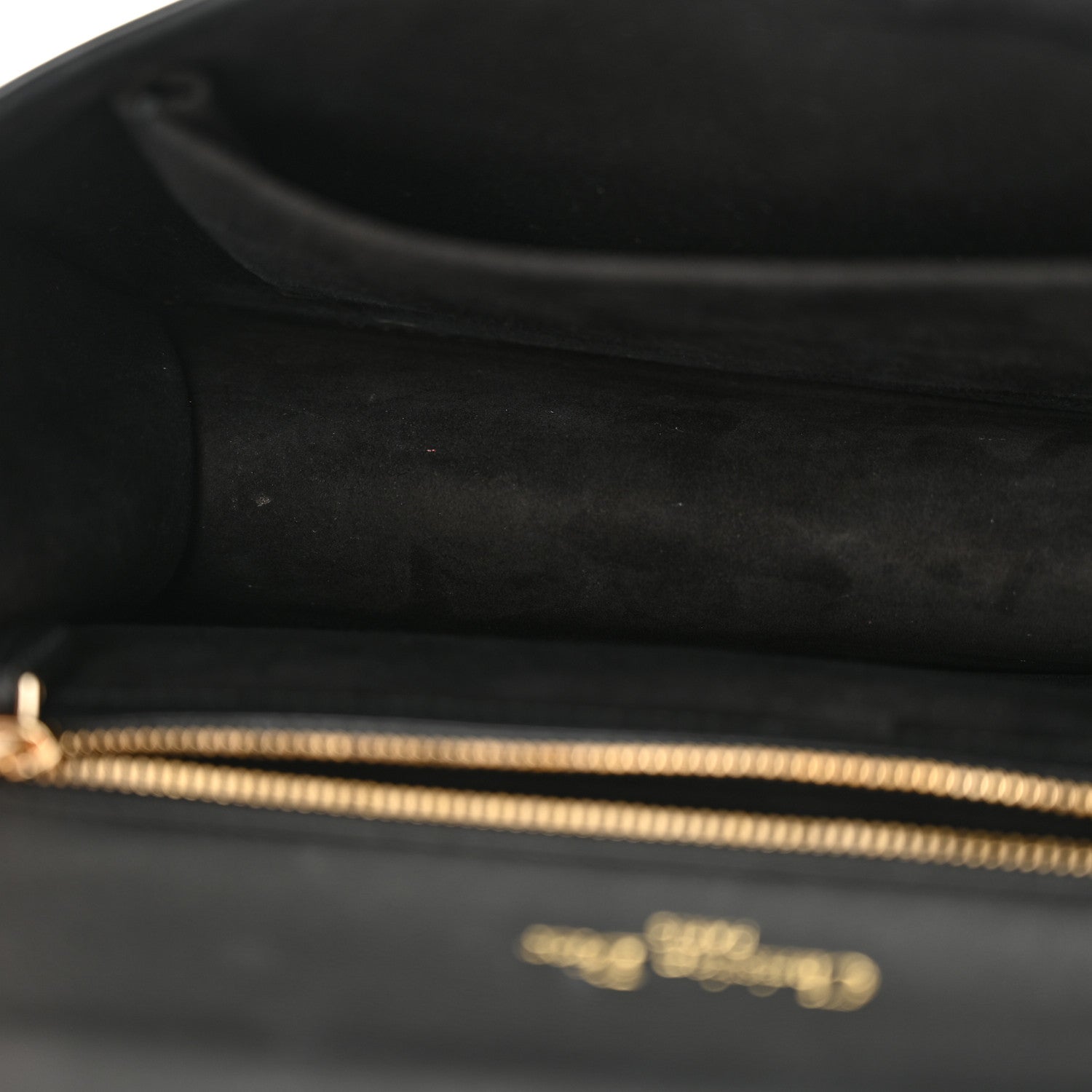 Christian Dior Calfskin Beaded Medium Diorama Flap Bag Black Gold 12 of 13