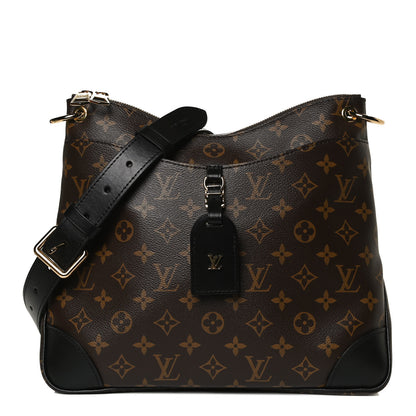 Louis Vuitton Monogram Odeon MM Black 1 of 9