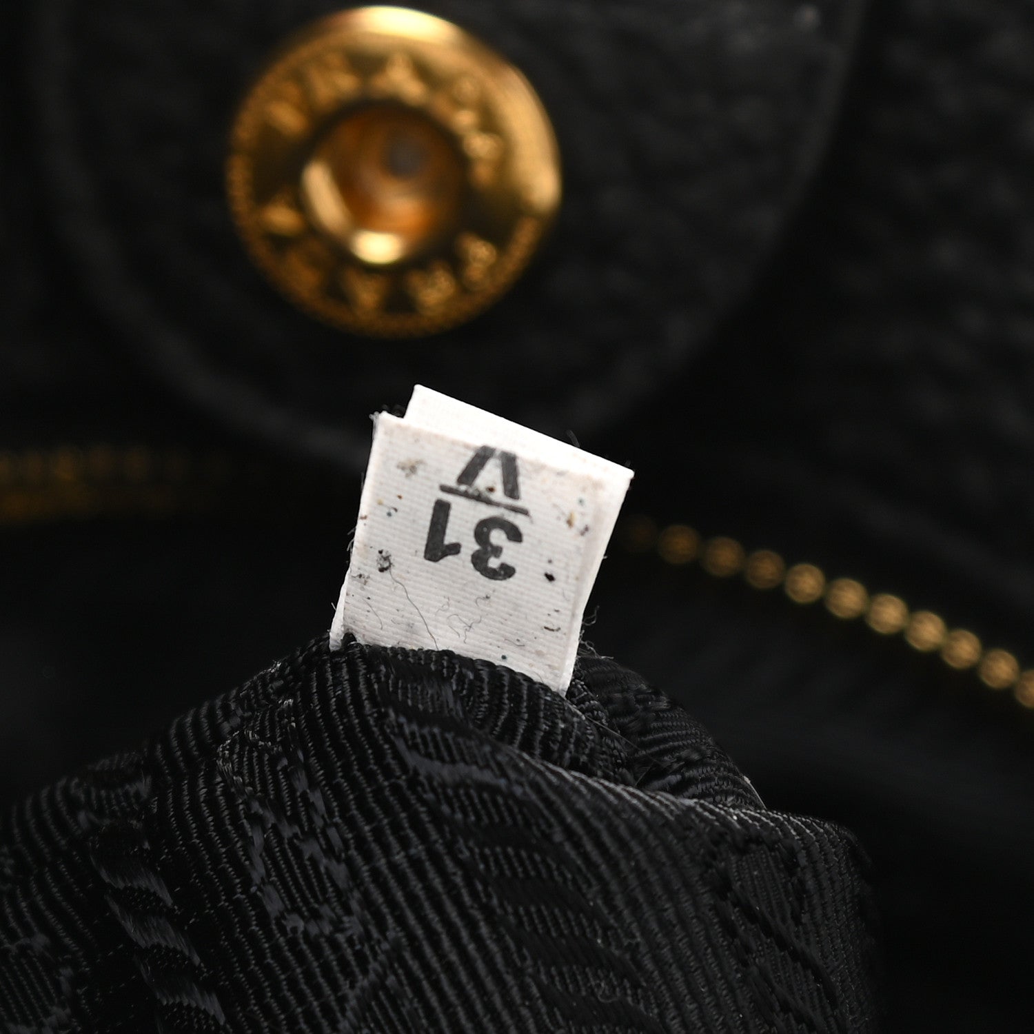 Prada Vitello Daino Tote Black 7 of 10