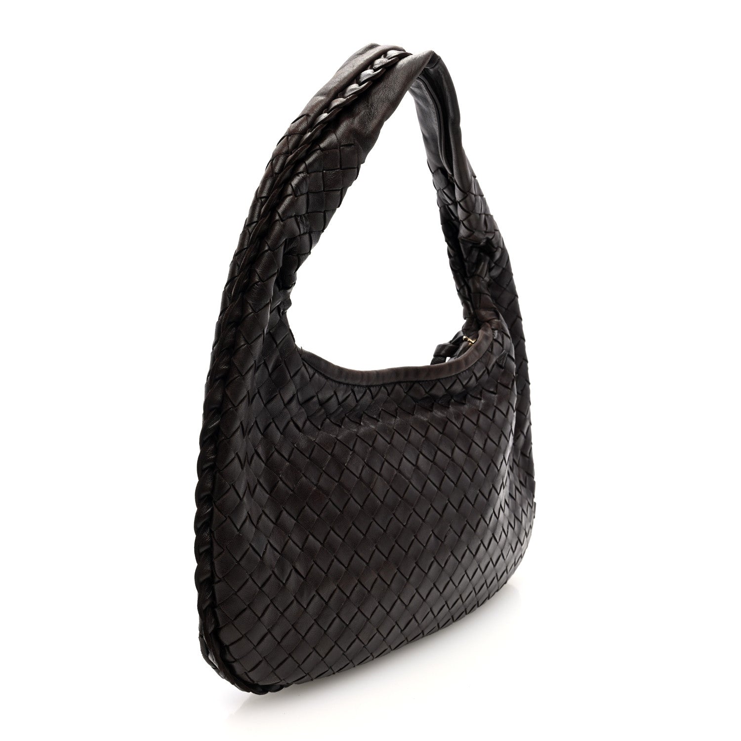 Bottega Veneta Nappa Intrecciato Mini Veneta Hobo Ebano 3 of 10