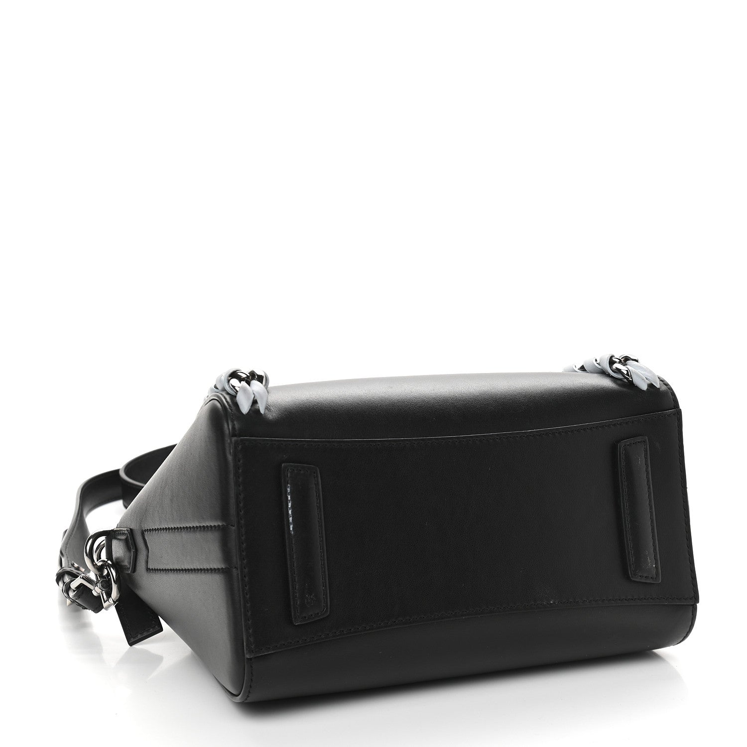 Givenchy Smooth Calfskin Mini Chain Weave Antigona Black 4 of 9