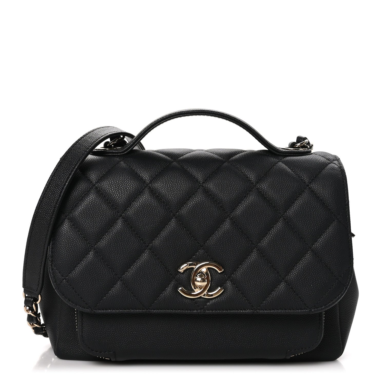 Chanel Caviar Quilted Medium Business Affinity Flap Black 1 of 12