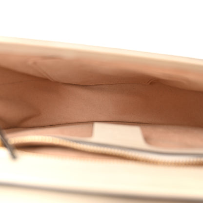 Gucci GG Supreme Monogram Calfskin Small Padlock Messenger Shoulder Bag Beige Mystic White Sun Oil 5 of 12