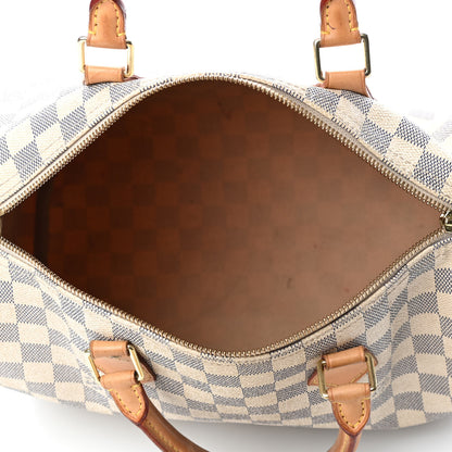 Louis Vuitton Damier Azur Speedy 30 4 of 4