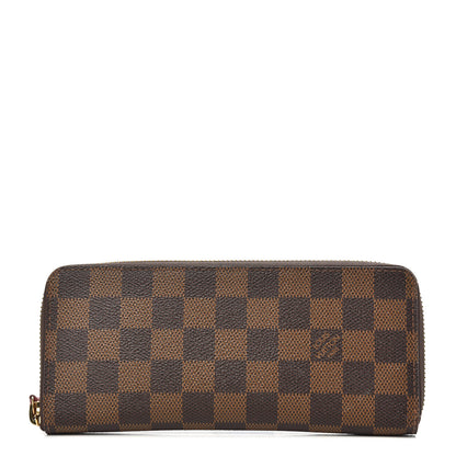 Louis Vuitton Damier Ebene Clemence Wallet 1 of 10