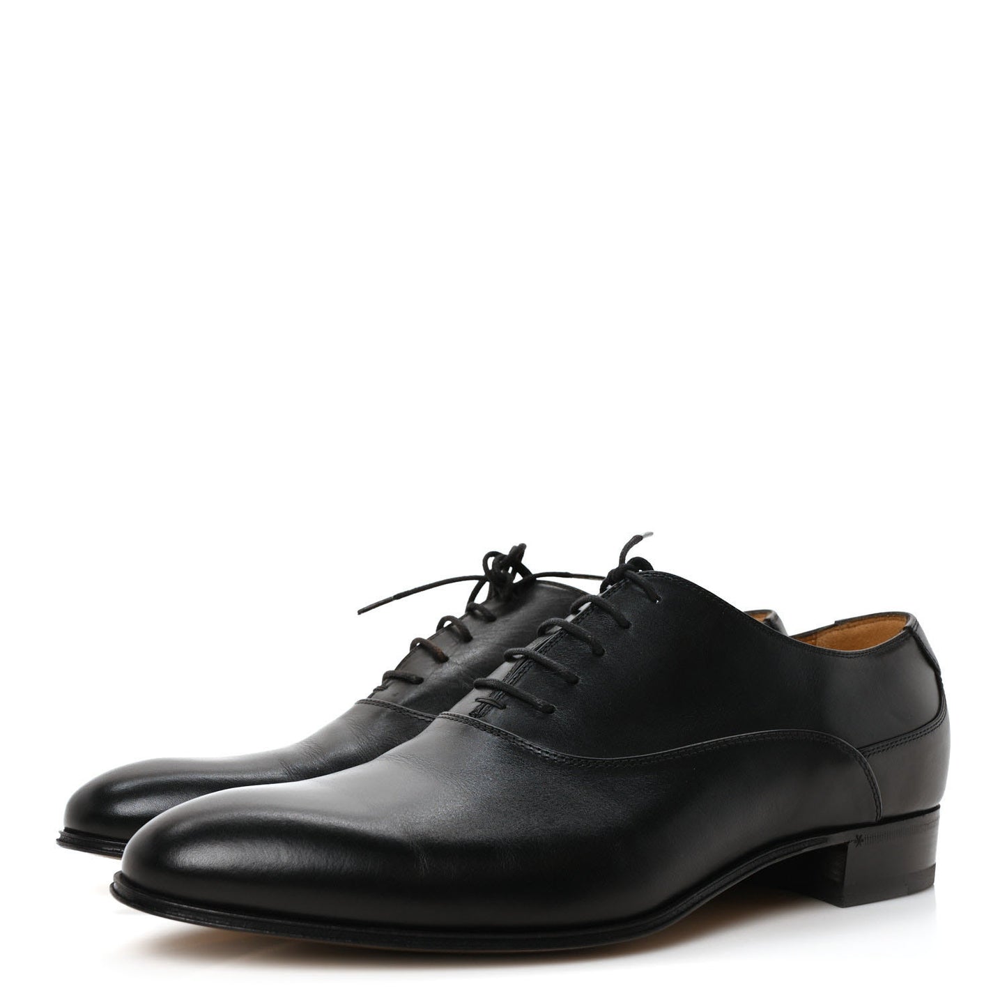 Calfskin Mens Derby 9 Black