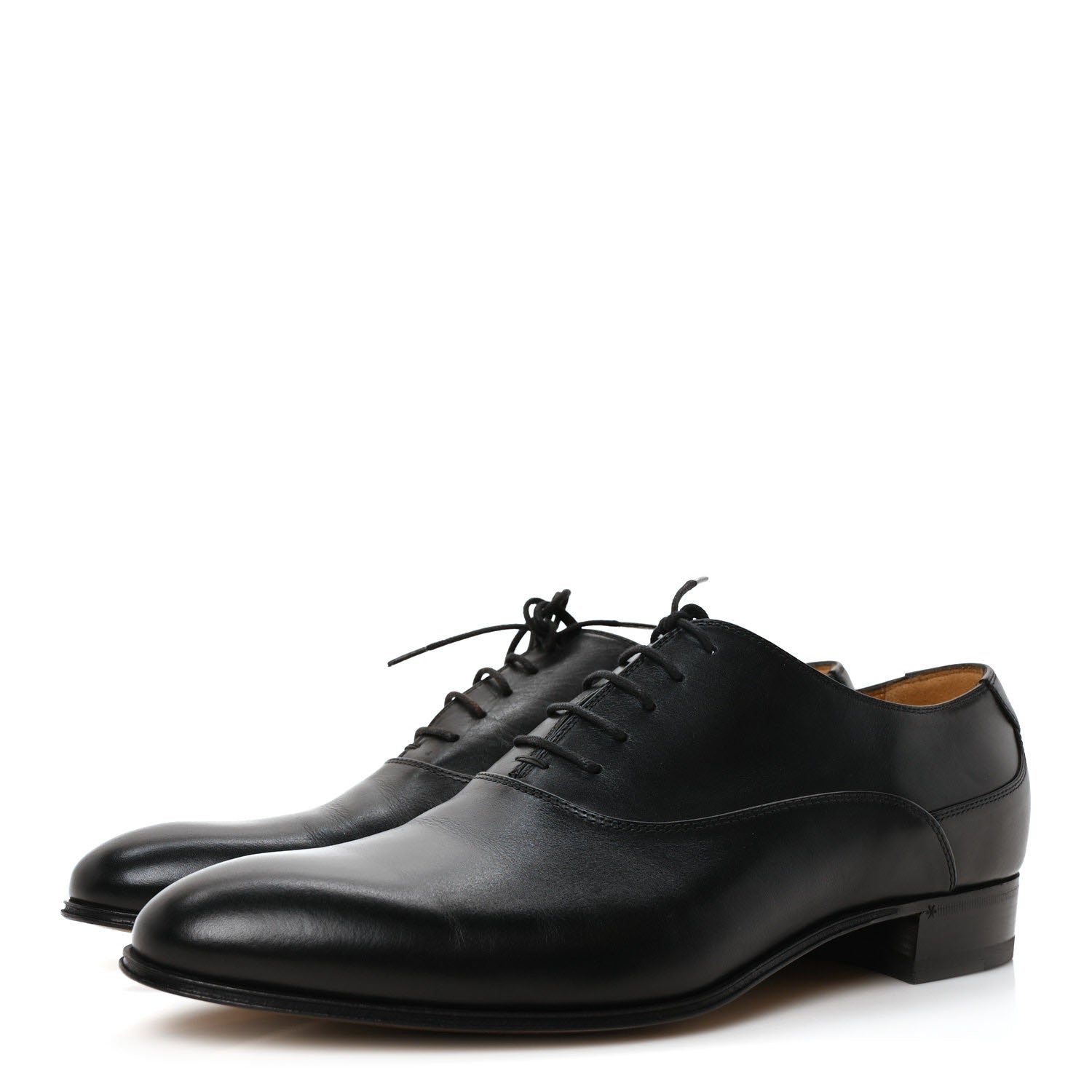 Gucci Calfskin Mens Derby 9 Black 4 of 10