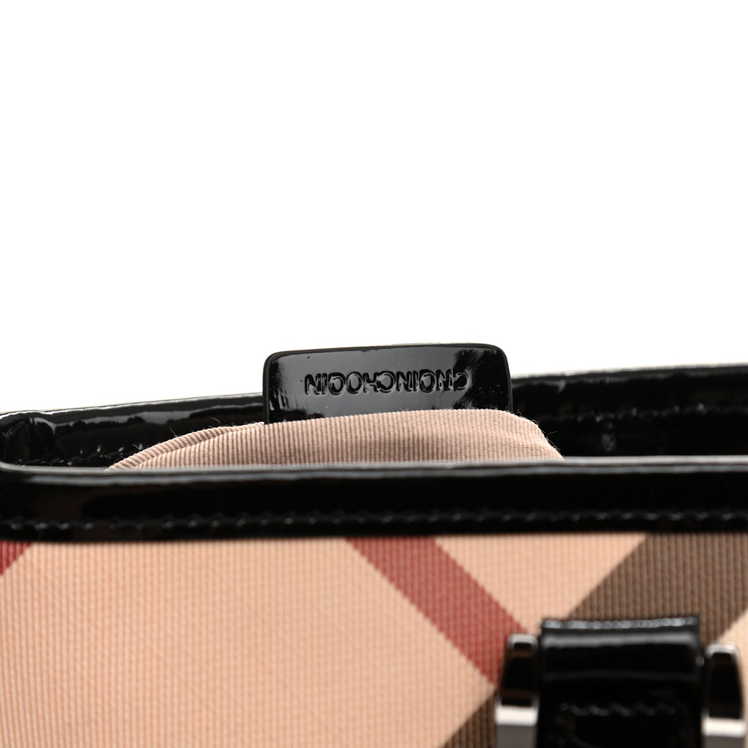 Burberry Supernova Check Regent Tote Black 9 of 15