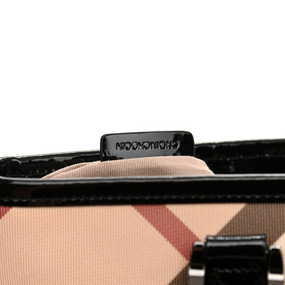 Burberry Supernova Check Regent Tote Black 9 of 15