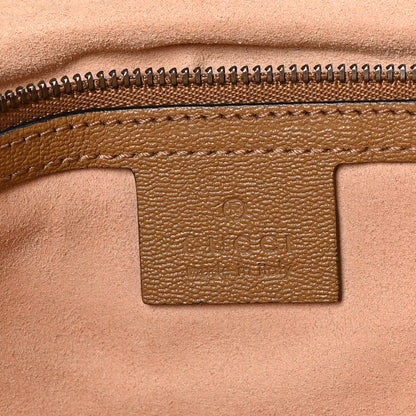 Gucci Calfskin New Sakai Lux Web Medium Dahlia Tote Quarz Beige 6 of 9