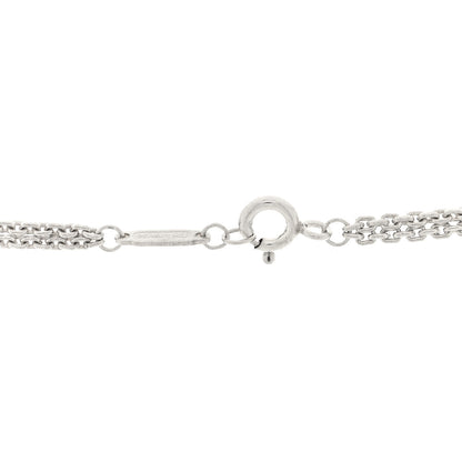Tiffany Sterling Silver Double HardWear Link Pendant Necklace 4 of 5