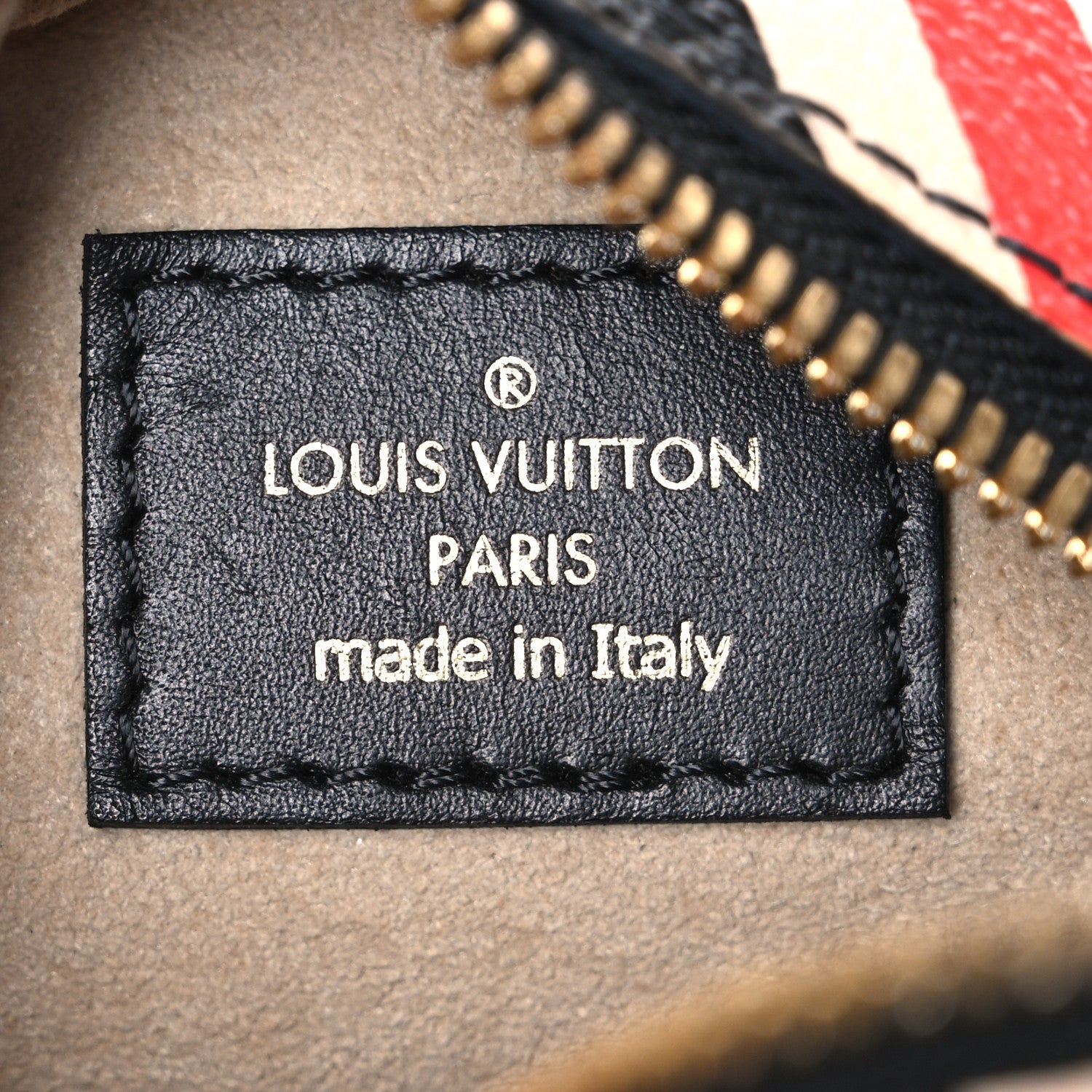 Louis Vuitton Monogram Giant Crafty Boite Chapeau Souple PM Creme Rouge Black 6 of 10