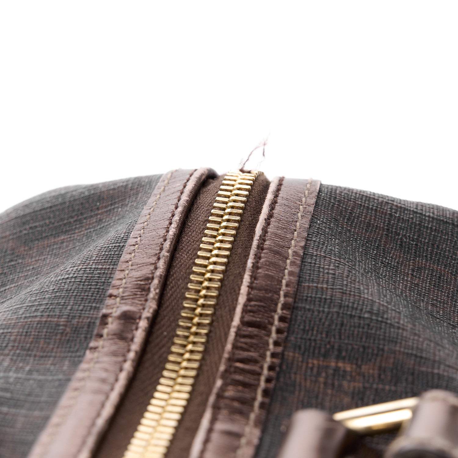 Gucci GG Supreme Monogram Medium Joy Boston Dark Brown Bronze 16 of 16