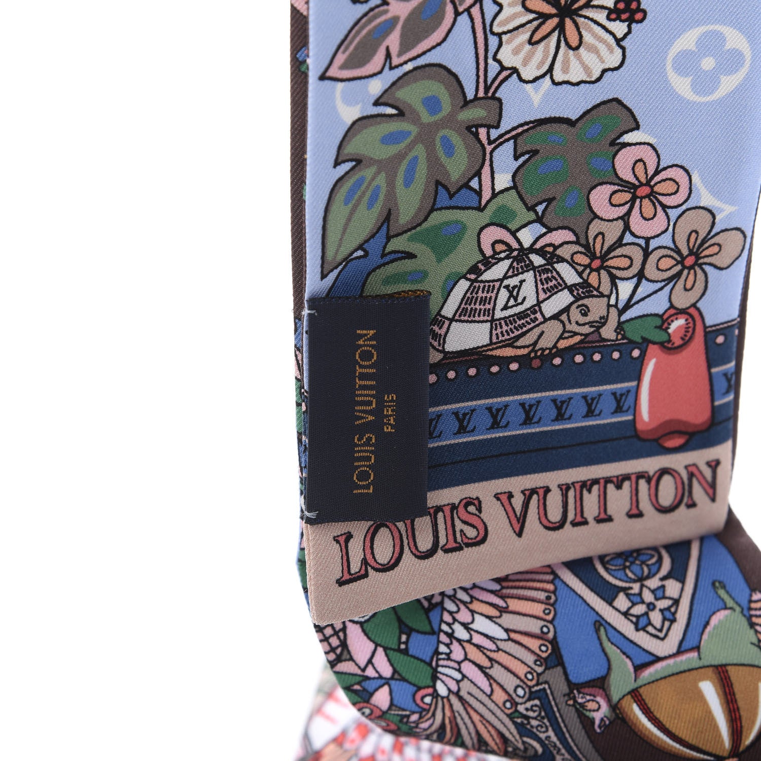 Louis Vuitton Silk Monogram LV Wonderland Bandeau 3 of 3