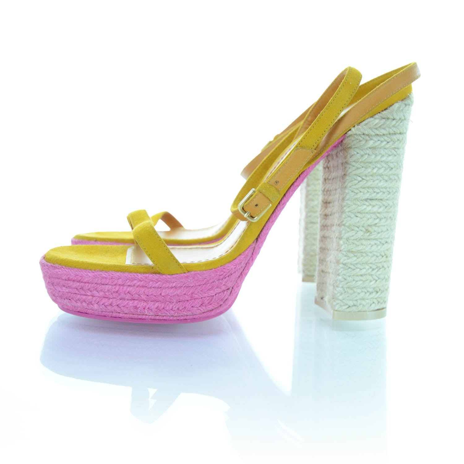 Saint Laurent Riviera 105 Espadrille Sandals 38 2 of 7