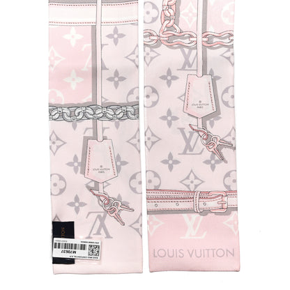Louis Vuitton Silk Monogram Confidential Bandeau Light Pink 2 of 4