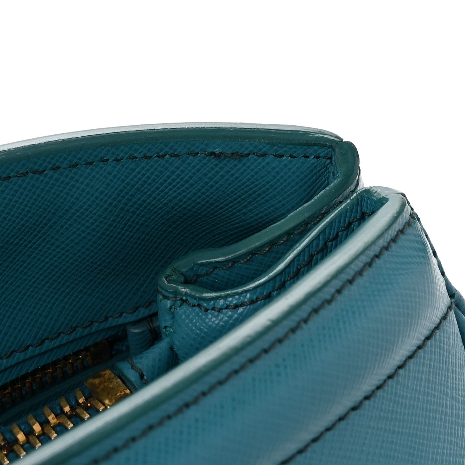 Prada Saffiano Lux Parabole Tote Turchese 13 of 13